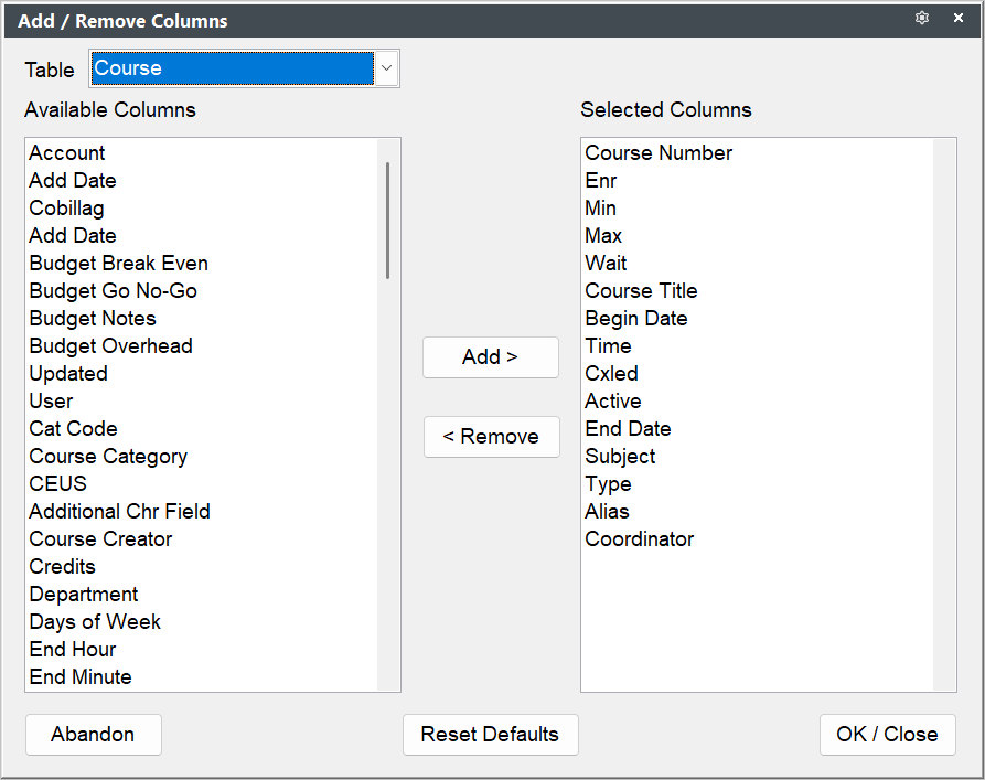 Student Manager Explorer Window