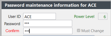 Password Verification