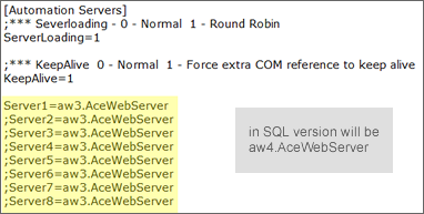 awServers in wc.ini
