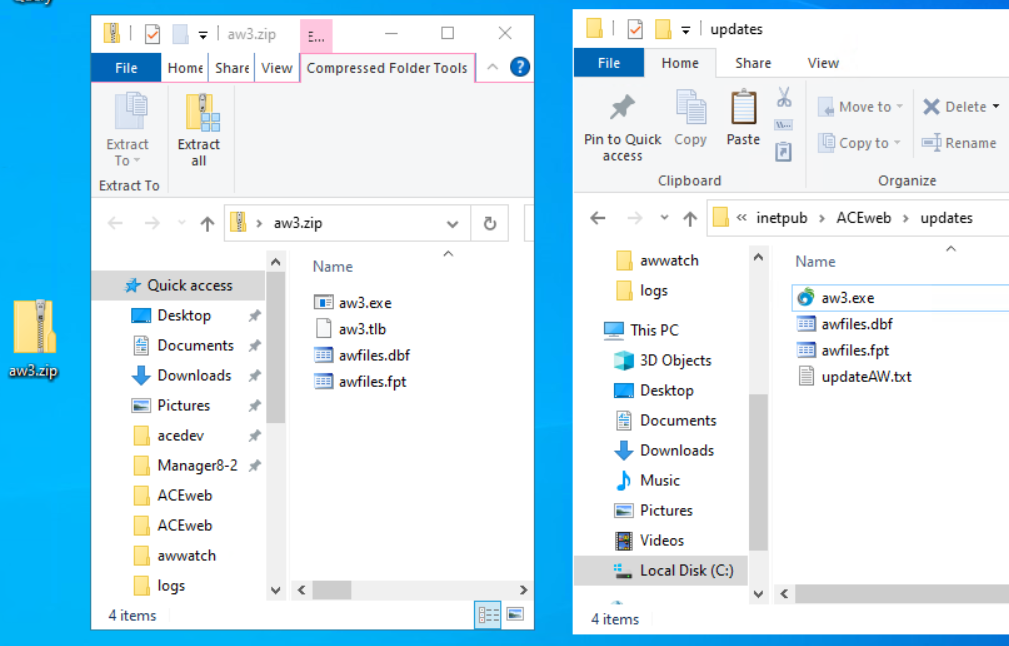 Copy Update Files