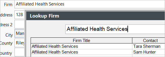 Which Firm to Select
