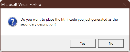 HTML Editor to Field