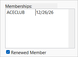 Membership History