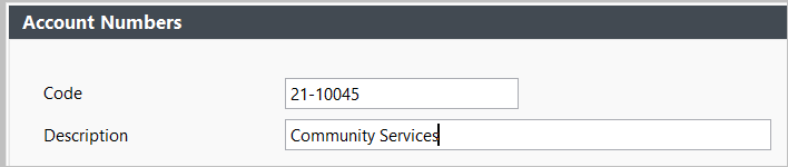 Description Field