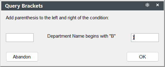 Bracketed Elements