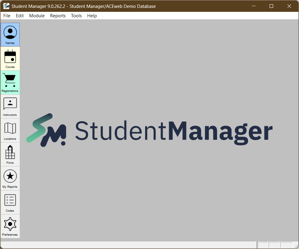 Student Manager Screen