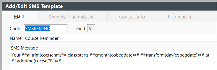 Message Coding