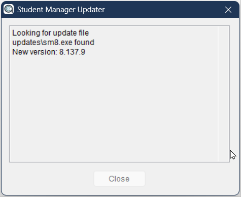 Student Manager Updater