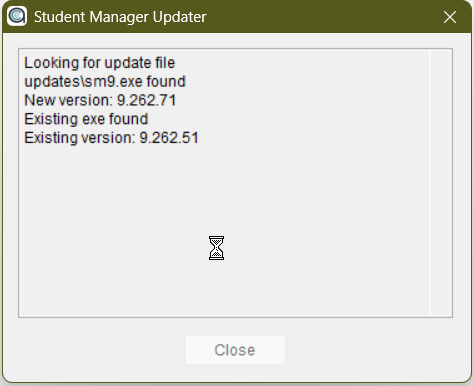 Student Manager Updater