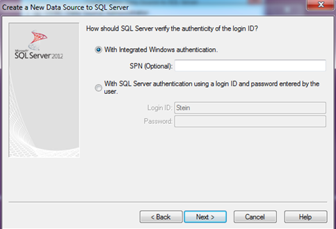 Integrated Windows authentication