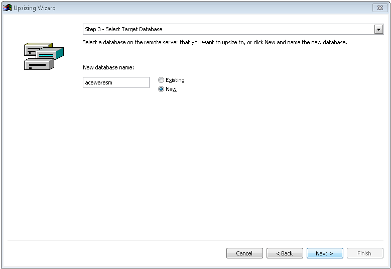 Create a new database