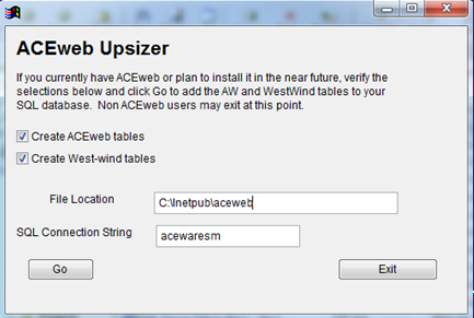 ACEweb Upsizer