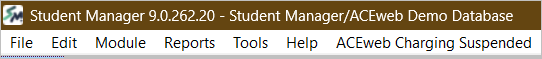 Charging Suspended Notice in Menu Bar