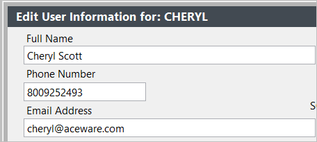 My User Email