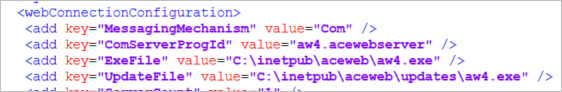 Web.config Changes
